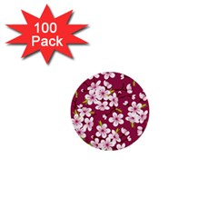 Sakura 1  Mini Buttons (100 Pack)  by goljakoff