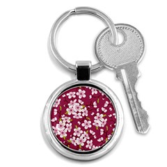 Sakura Key Chain (round) by goljakoff