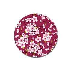 Sakura Magnet 3  (round) by goljakoff