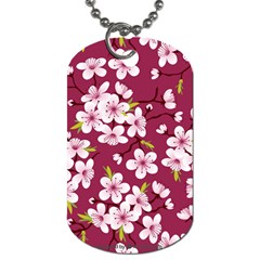 Sakura Dog Tag (one Side) by goljakoff