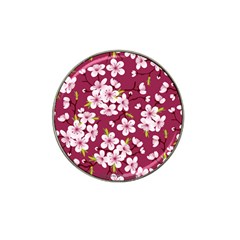 Sakura Hat Clip Ball Marker by goljakoff