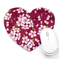 Sakura Heart Mousepads by goljakoff