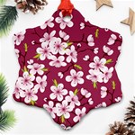 Sakura Ornament (Snowflake) Front