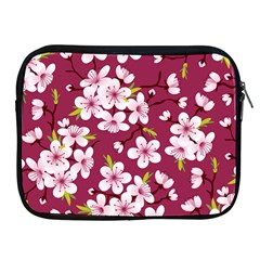 Sakura Apple Ipad 2/3/4 Zipper Cases by goljakoff