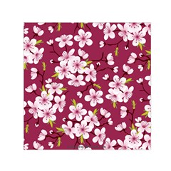 Sakura Small Satin Scarf (square) by goljakoff