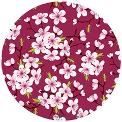 Sakura Wooden Puzzle Round by goljakoff