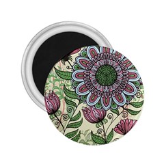 Flower Mandala 2 25  Magnets by goljakoff