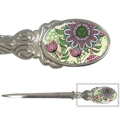 Flower Mandala Letter Opener by goljakoff