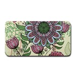 Flower mandala Medium Bar Mats 16 x8.5  Bar Mat