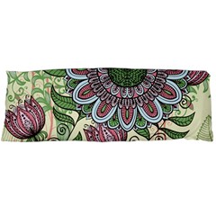 Flower Mandala Body Pillow Case (dakimakura) by goljakoff