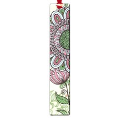 Flower Mandala Large Book Marks by goljakoff