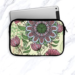 Flower Mandala Apple Ipad Mini Zipper Cases by goljakoff