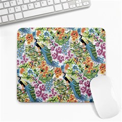 Peacock Pattern Large Mousepads by goljakoff