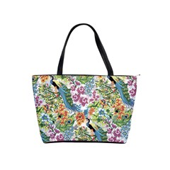 Peacock Pattern Classic Shoulder Handbag by goljakoff