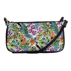 Peacock Pattern Shoulder Clutch Bag by goljakoff