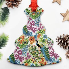 Peacock Pattern Ornament (christmas Tree)  by goljakoff