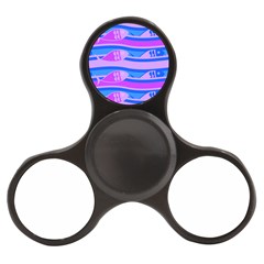 Fish Texture Blue Violet Module Finger Spinner