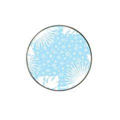 Flower Illustrations Hat Clip Ball Marker (10 Pack)