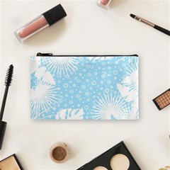 Flower Illustrations Cosmetic Bag (small)