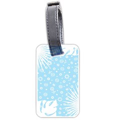 Flower Illustrations Luggage Tag (one Side) by HermanTelo