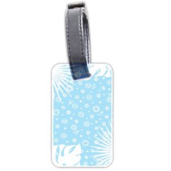 Flower Illustrations Luggage Tag (two Sides) by HermanTelo