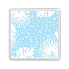 Flower Illustrations Memory Card Reader (square)