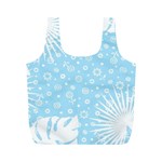 Flower Illustrations Full Print Recycle Bag (M) Back