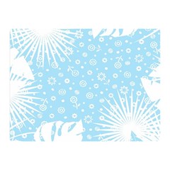 Flower Illustrations Double Sided Flano Blanket (mini)  by HermanTelo