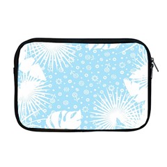 Flower Illustrations Apple Macbook Pro 17  Zipper Case