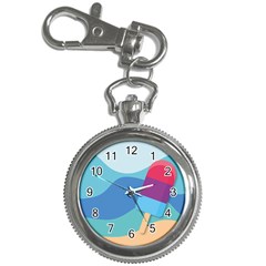 Ice Summer Beach Sea Dessert Key Chain Watches by HermanTelo