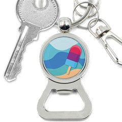 Ice Summer Beach Sea Dessert Bottle Opener Key Chain by HermanTelo