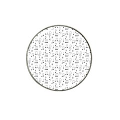 Music Notes Wallpaper Hat Clip Ball Marker (10 Pack) by Mariart