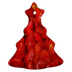 Colorful Strawberries At Market Display 1 Christmas Tree Ornament (two Sides) by dflcprintsclothing