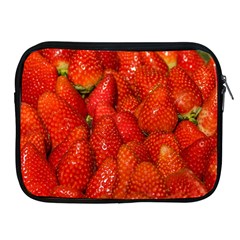 Colorful Strawberries At Market Display 1 Apple Ipad 2/3/4 Zipper Cases by dflcprintsclothing