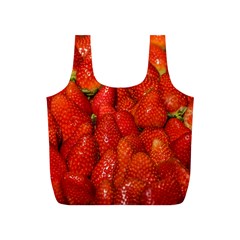 Colorful Strawberries At Market Display 1 Full Print Recycle Bag (s) by dflcprintsclothing