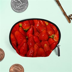 Colorful Strawberries At Market Display 1 Accessory Pouch (small) by dflcprintsclothing