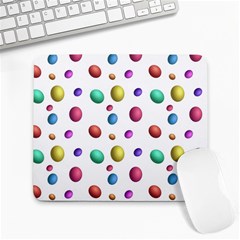 Egg Easter Texture Colorful Large Mousepads by HermanTelo