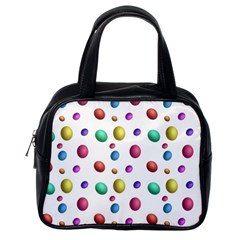 Egg Easter Texture Colorful Classic Handbag (one Side)