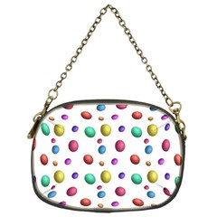 Egg Easter Texture Colorful Chain Purse (one Side)