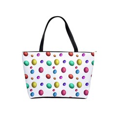 Egg Easter Texture Colorful Classic Shoulder Handbag