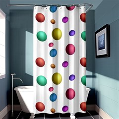 Egg Easter Texture Colorful Shower Curtain 36  X 72  (stall) 