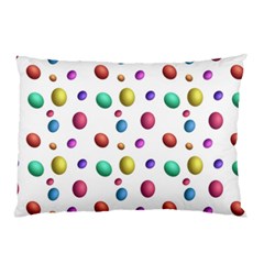 Egg Easter Texture Colorful Pillow Case (two Sides) by HermanTelo