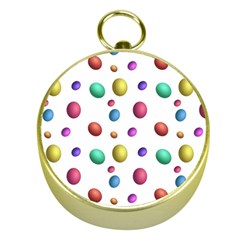 Egg Easter Texture Colorful Gold Compasses