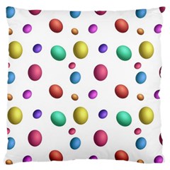 Egg Easter Texture Colorful Standard Flano Cushion Case (two Sides)