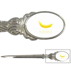 Banana Fruit Watercolor Painted Letter Opener by Mariart