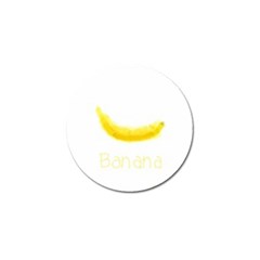 Banana Fruit Watercolor Painted Golf Ball Marker (10 Pack) by Mariart