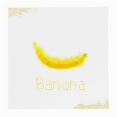 Banana Fruit Watercolor Painted Medium Glasses Cloth by Mariart