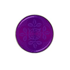 Cloister Advent Purple Hat Clip Ball Marker by HermanTelo