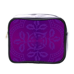 Cloister Advent Purple Mini Toiletries Bag (one Side)