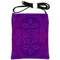 Cloister Advent Purple Shoulder Sling Bag